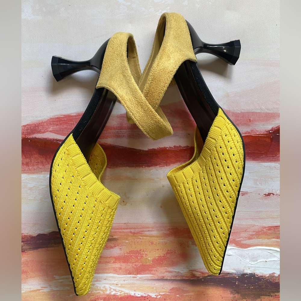 Shein- Quiet Luxury Women's High Heel Pointed-Toe Slip on Mule | Casual - Picture 2 of 7